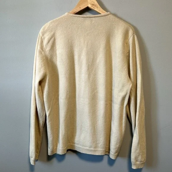 Pendleton Cream Button-Up Cardigan - Picture 3 of 13